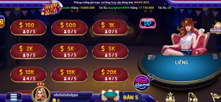 Trải Nghiệm Đỉnh Cao Cùng Siêu Phẩm Bài Liêng Tại RikVip Ngay Hôm Nay