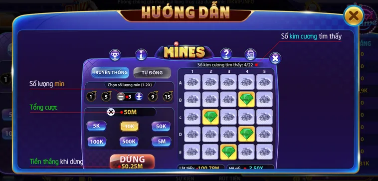 Trải Nghiệm Đỉnh Cao Cùng Siêu Phẩm Minigame Mines Tại RikVip Ngay Hôm Nay