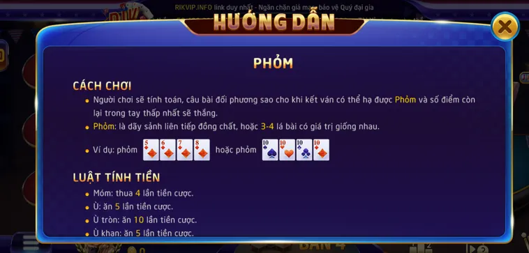 Khám Phá Siêu Phẩm Phỏm Tại RikVip Đỉnh Cao Dành Cho Các Cao Thủ