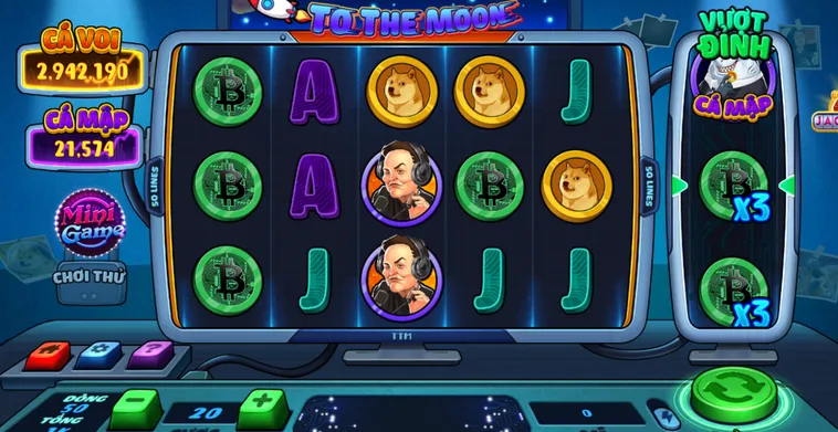 Nổ Hũ To The Moon Tại RikVip Đẳng Cấp Với Cơ Hội Thắng Khủng
