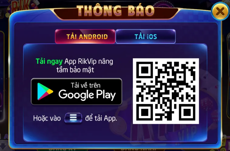 Quét Mã QrCode Để Tải Ứng Dụng Điện Thoại Trên Cả Android Và IOS